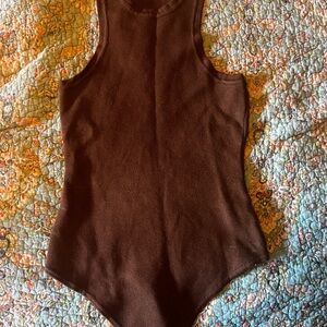 Brown Bodysuit